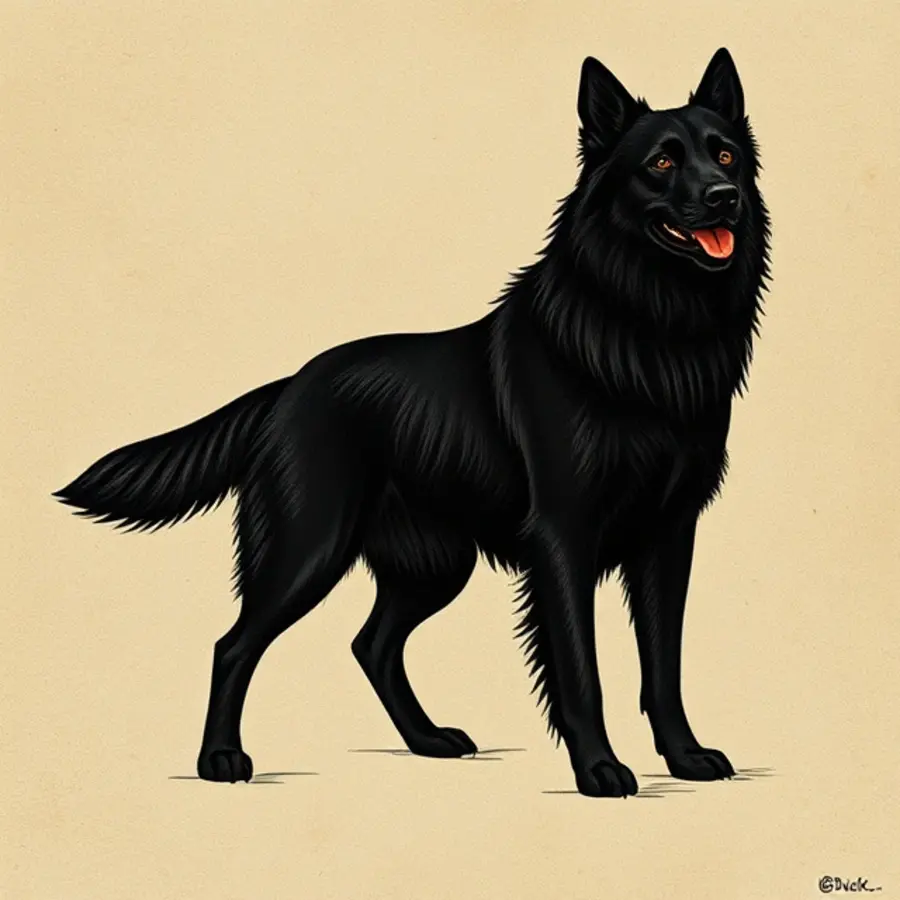 black dog symbolism